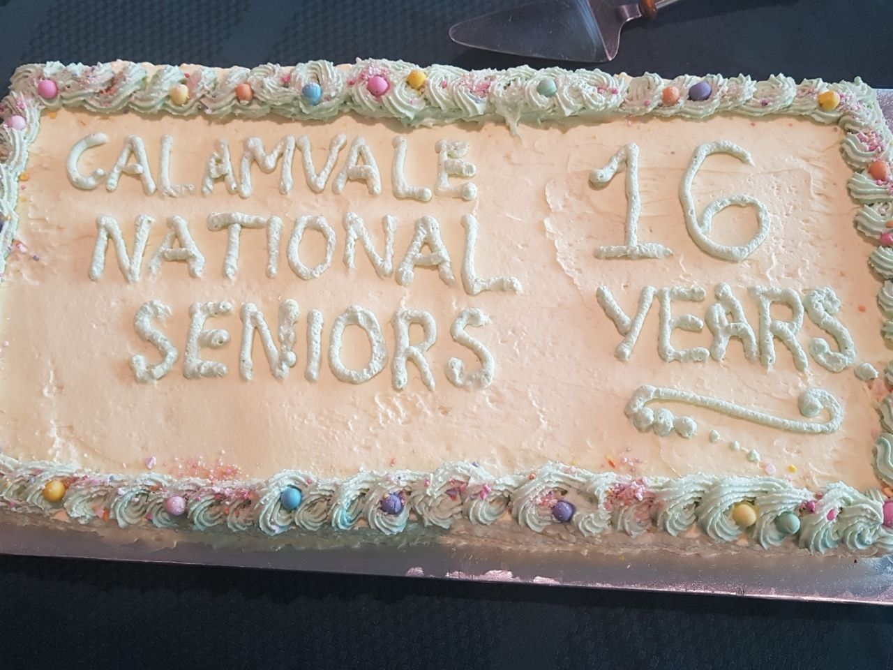Birthday Cake for Calamvale's 16th birthday celebration