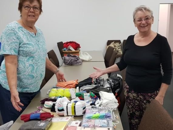 Member donations for April 2021 towards Care Kits For Kids Qld Inc