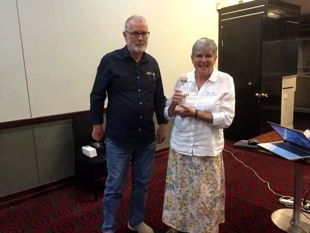 Judith Hoyle, Bird Life Southern Queensland - guest speaker at May 2021 Coorparoo Branch meeting