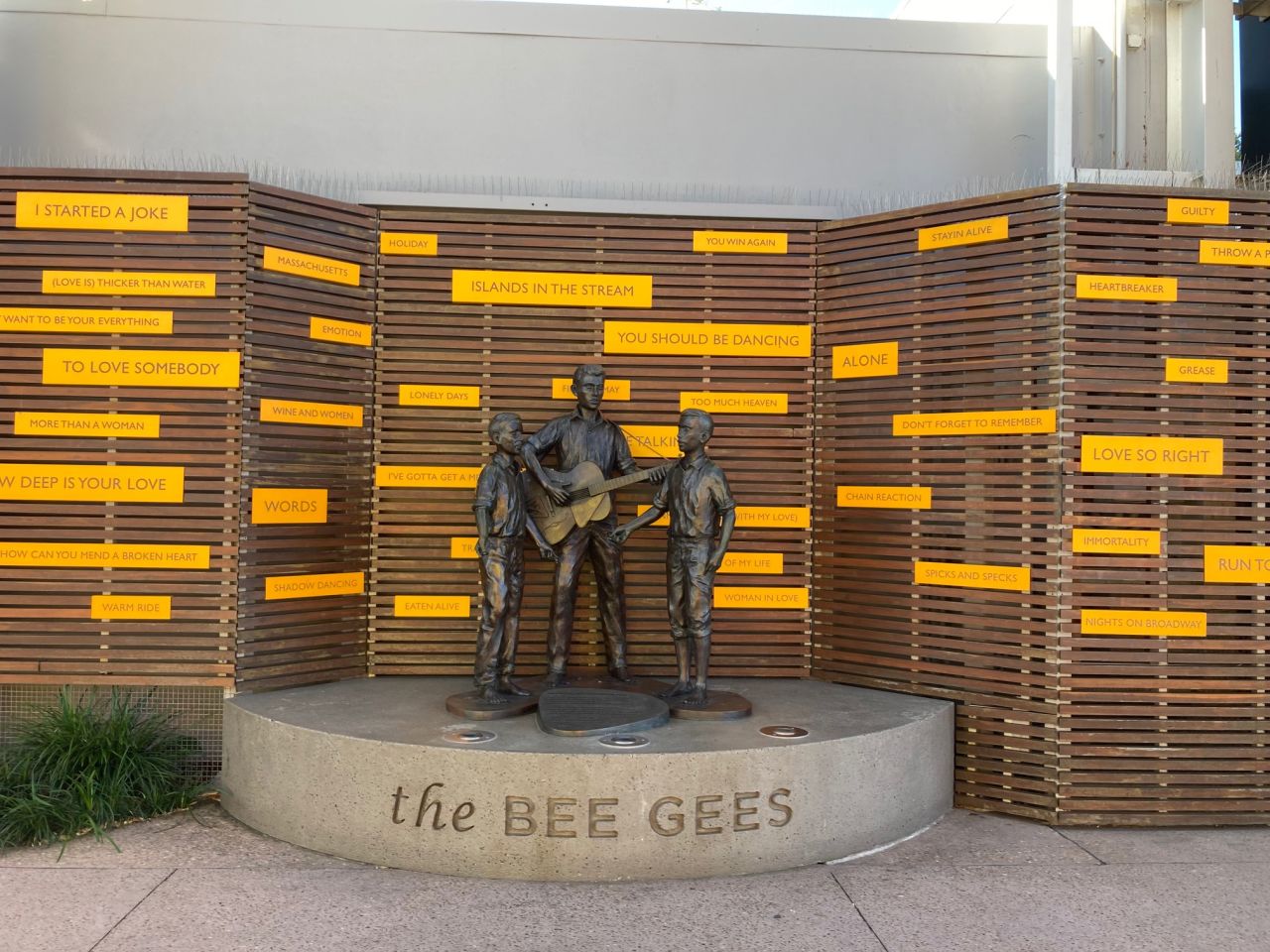 Members and guests visited the Bee Gees tribute at Redcliffe during a day outing in Sept 2021