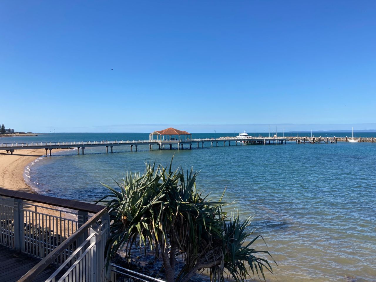 Members and guests enjoyed the foreshore views of Redcliffe jetty during a day outing in Sept 2021