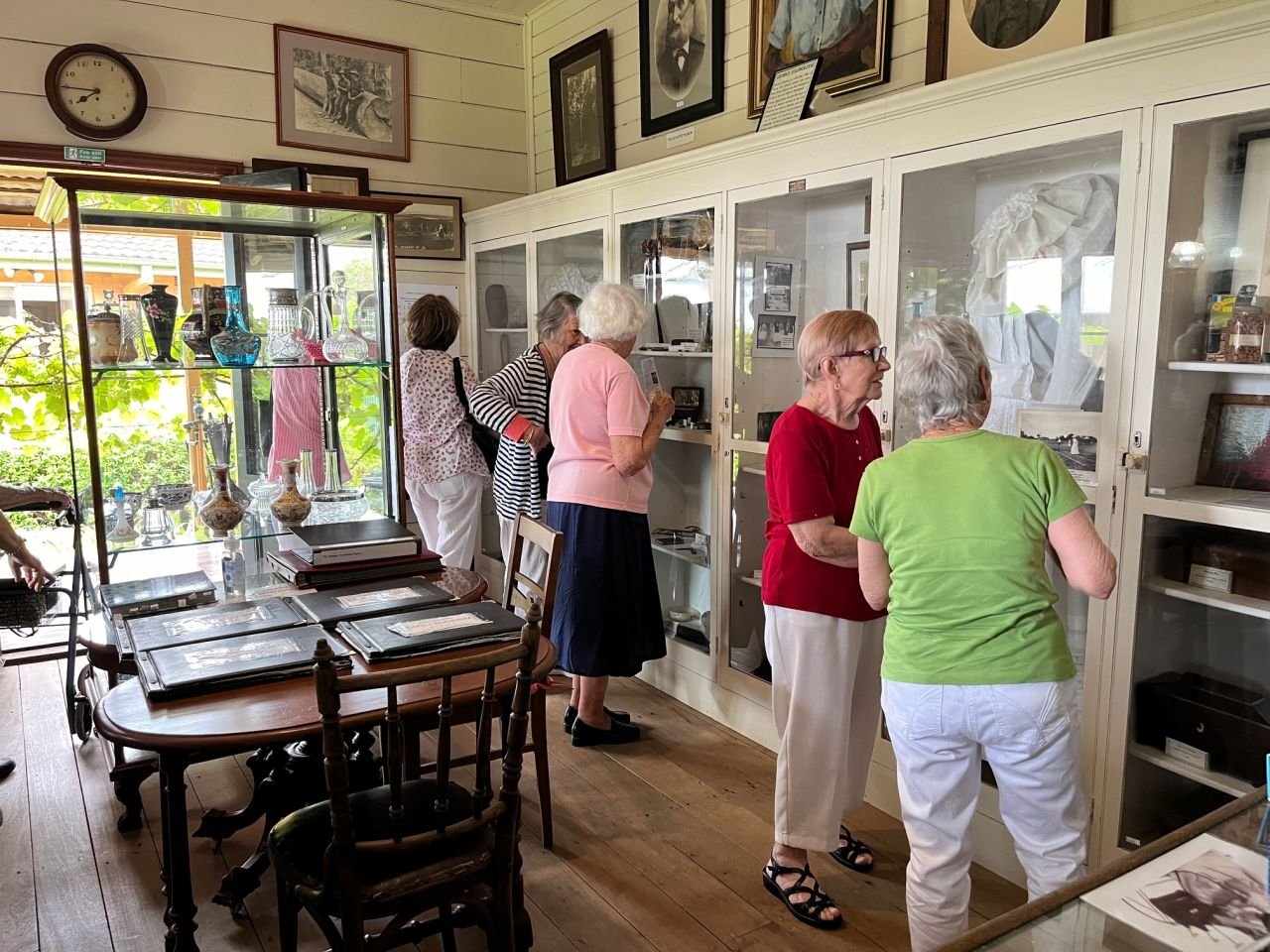 Members and guests enjoyed a day bus trip to Buderim Pioneer Cottage in December 2023