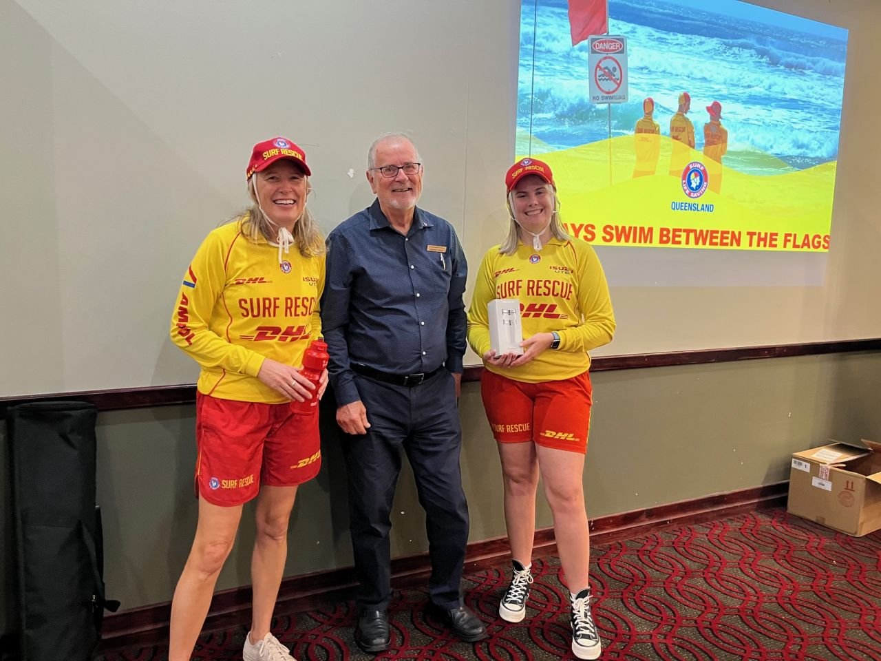 July 2024 - Guest speakers Laurel & Sarah from Surf Lifesaving Queensland