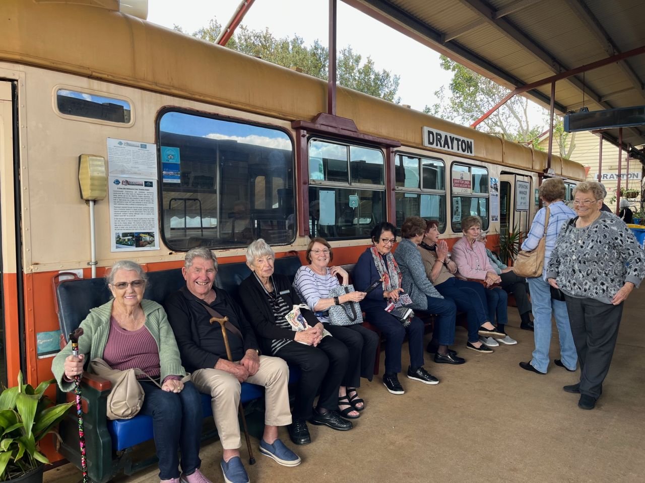 Members & guests enjoyed a visit to the DownsSteam Museum in Toowoomba in May 2024