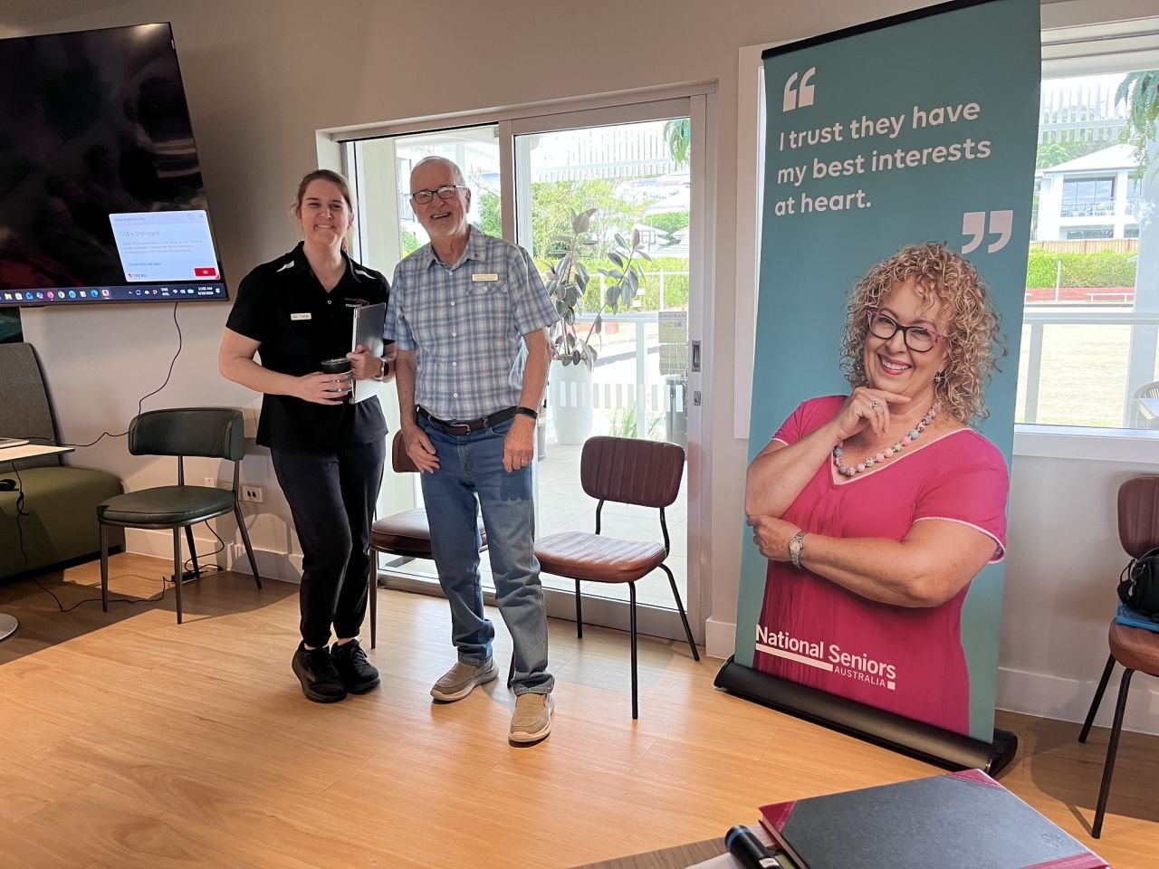Guest speaker Tanya Barnett from Coordinated Fitness presented during the October 2026 meeting