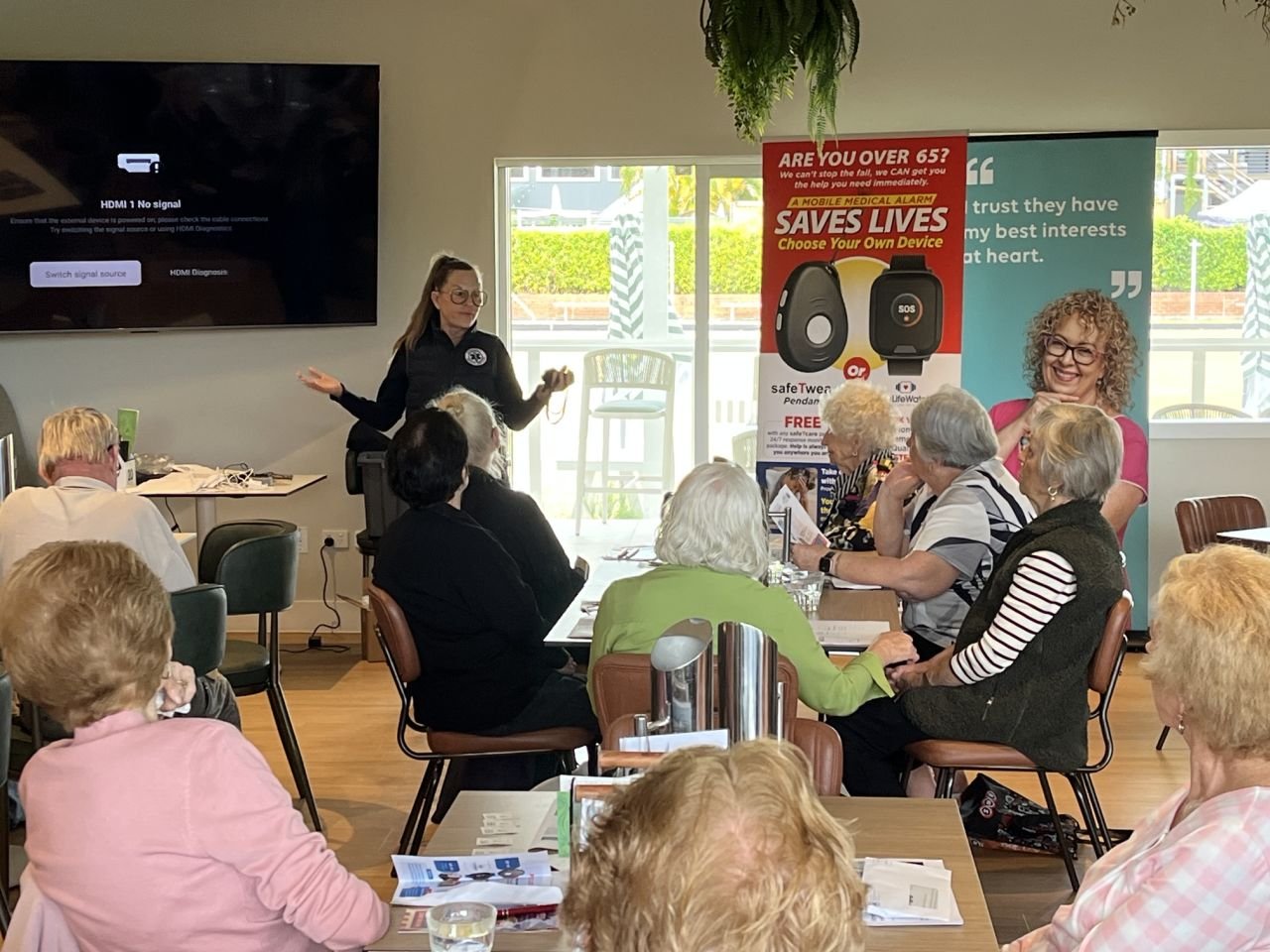 September 2026 guest speaker Catie, from Emergency Medical Services