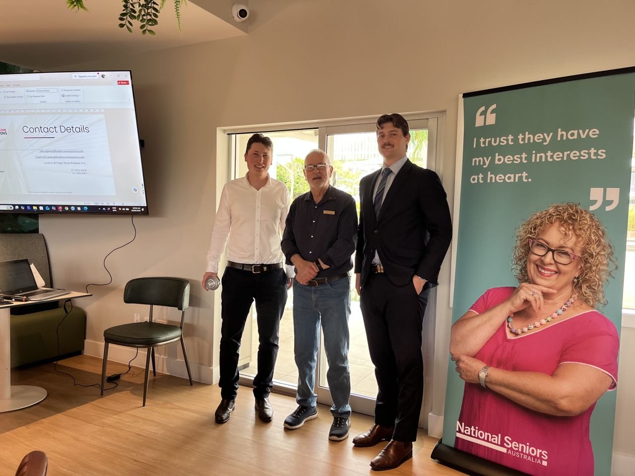 September 2026 guest speakers John Siganto and Charlie McCauley from BGC Fixed Income Solutions