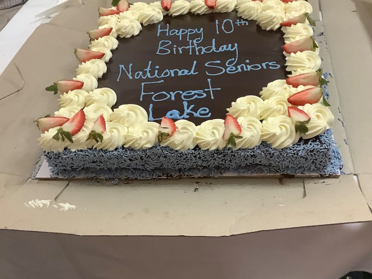 10th Birthday celebrations at the September 2021 Branch meeting