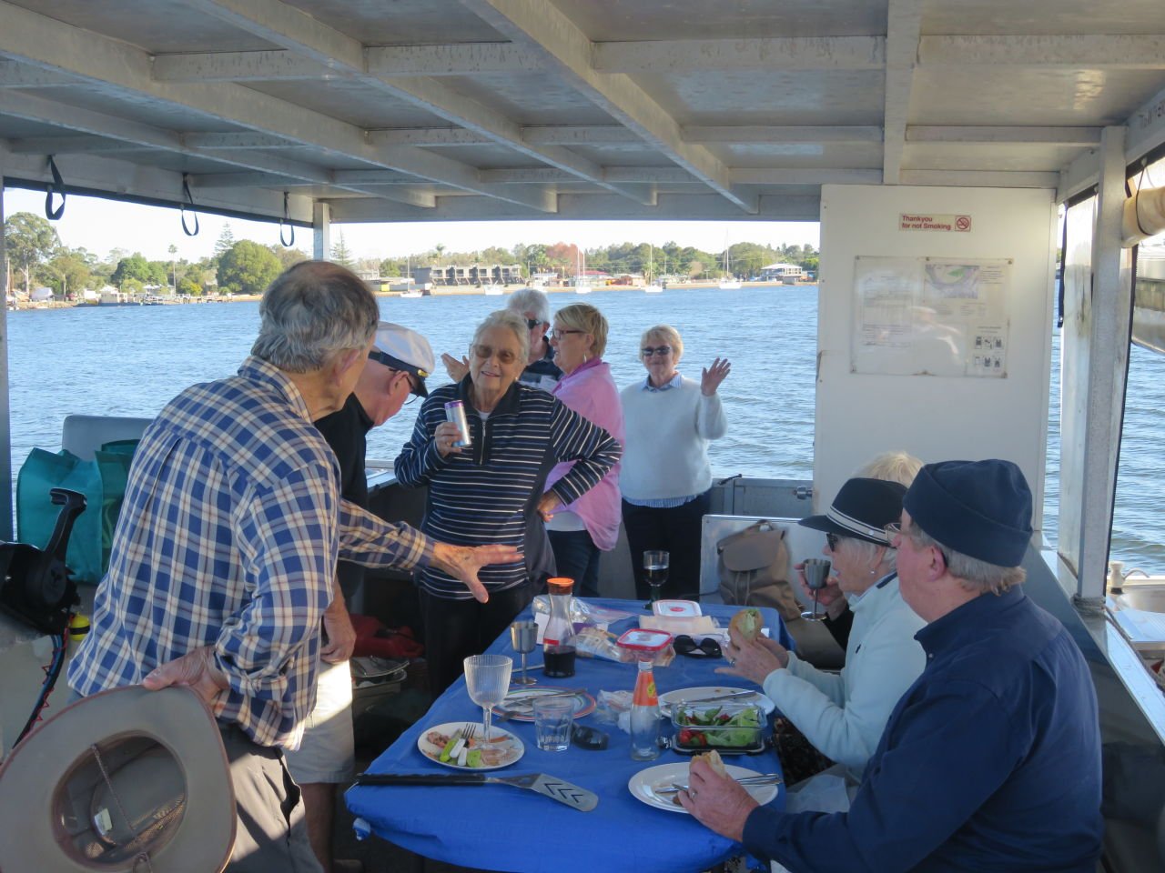 On the Hastings River on the BBQ boats. We had 3 boats and a great group enjoying the afternoon, good food and wine and good company.
29/5/24