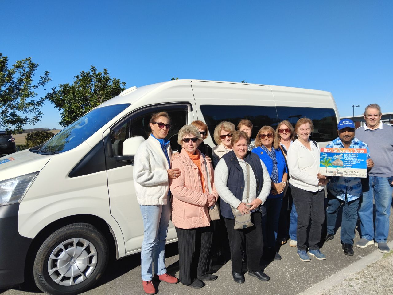 Bus Group with Driver Bula