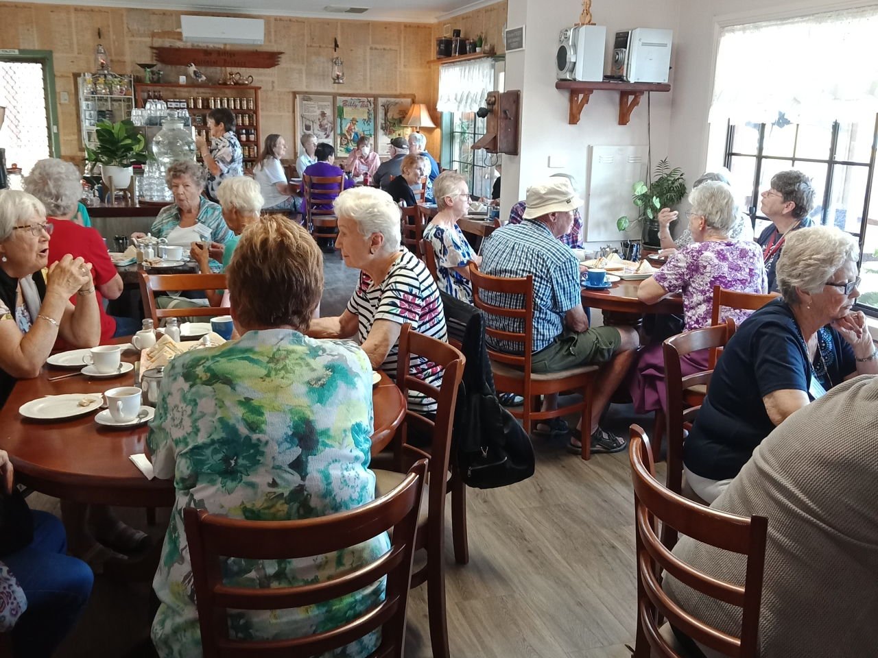 Returning from our annual holiday in Ballarat and Bendigo in March 2019, we had a wonderful lunch break at Dad and Dave's Billy Tea Rooms.