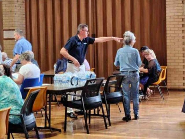 What was CEO Chris Grice pointing at I wonder?
Seniors Forum and Childers Branch Launch Event 8/10/2025