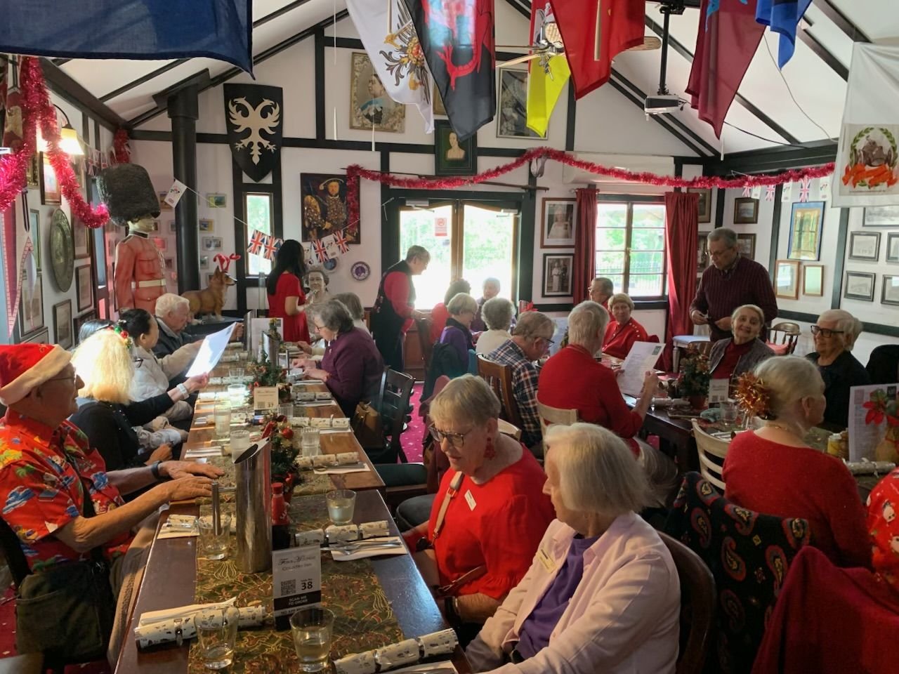 Christmas in July. at Fox and Hounds Hotel