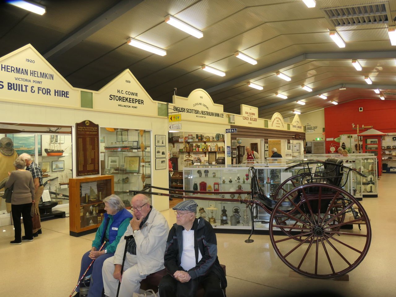 Redlands Museum Coach - 18 May 21.
Attractive layout with guides who explained the exhibits