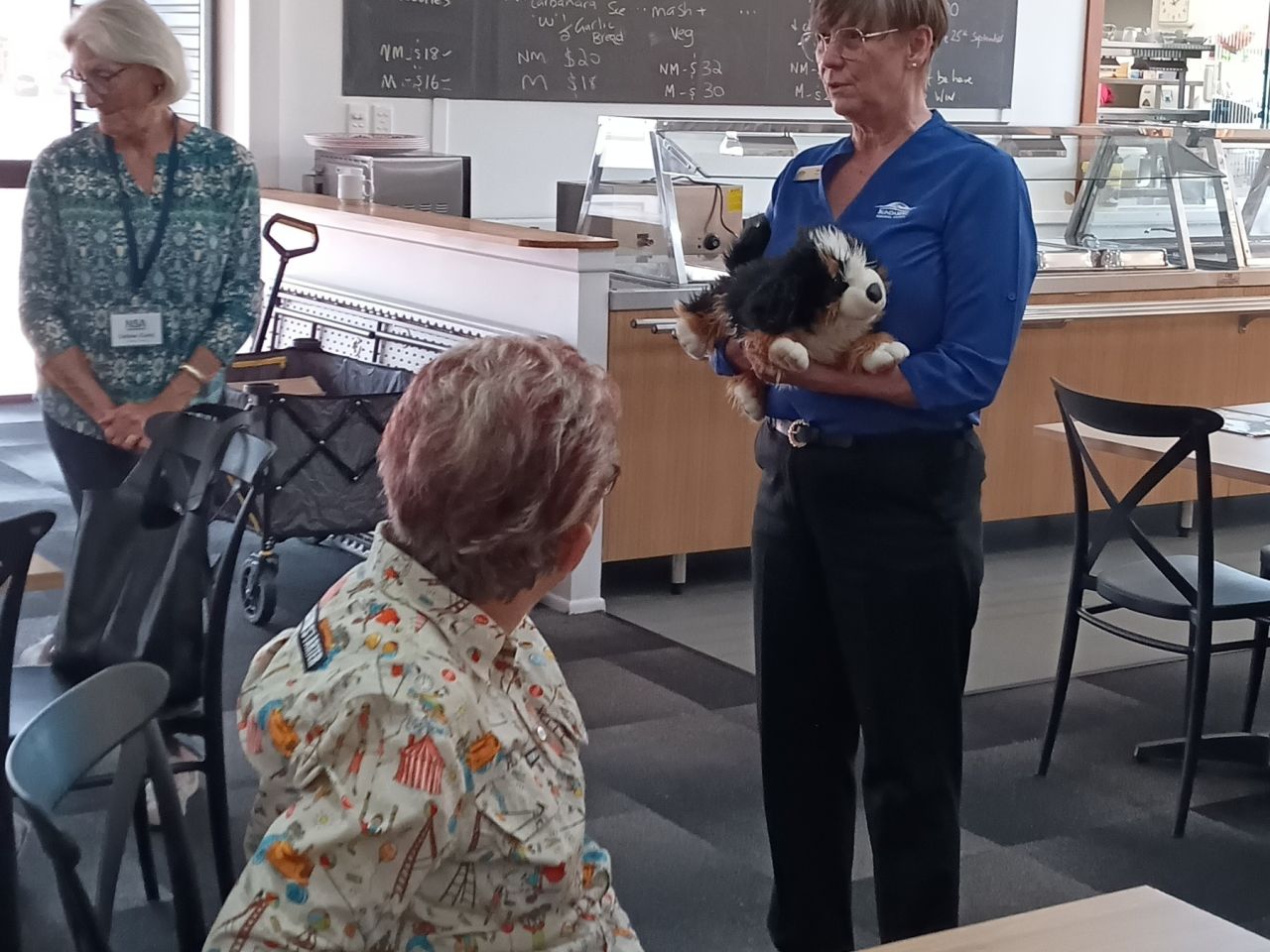Thanks so much to Childers Artspace Gallery Director, Rebecca McDuff and Childers Library Co-ordinator Kim Green for their entertaining and informative session at the Branch's October catch up today.

Attendees were surprised to discover just how much hap