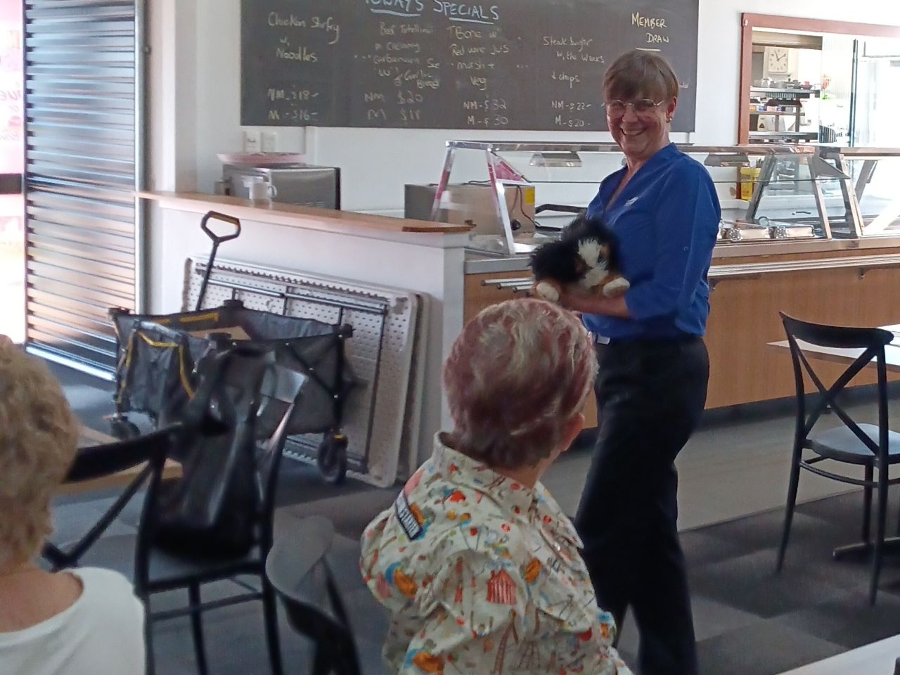 Thanks so much to Childers Artspace Gallery Director, Rebecca McDuff and Childers Library Co-ordinator Kim Green for their entertaining and informative session at the Branch's October catch up today.

Attendees were surprised to discover just how much hap