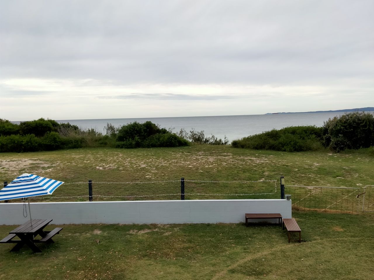 Lunch at Bribie Island Surf Club overlooking Moreton Bay