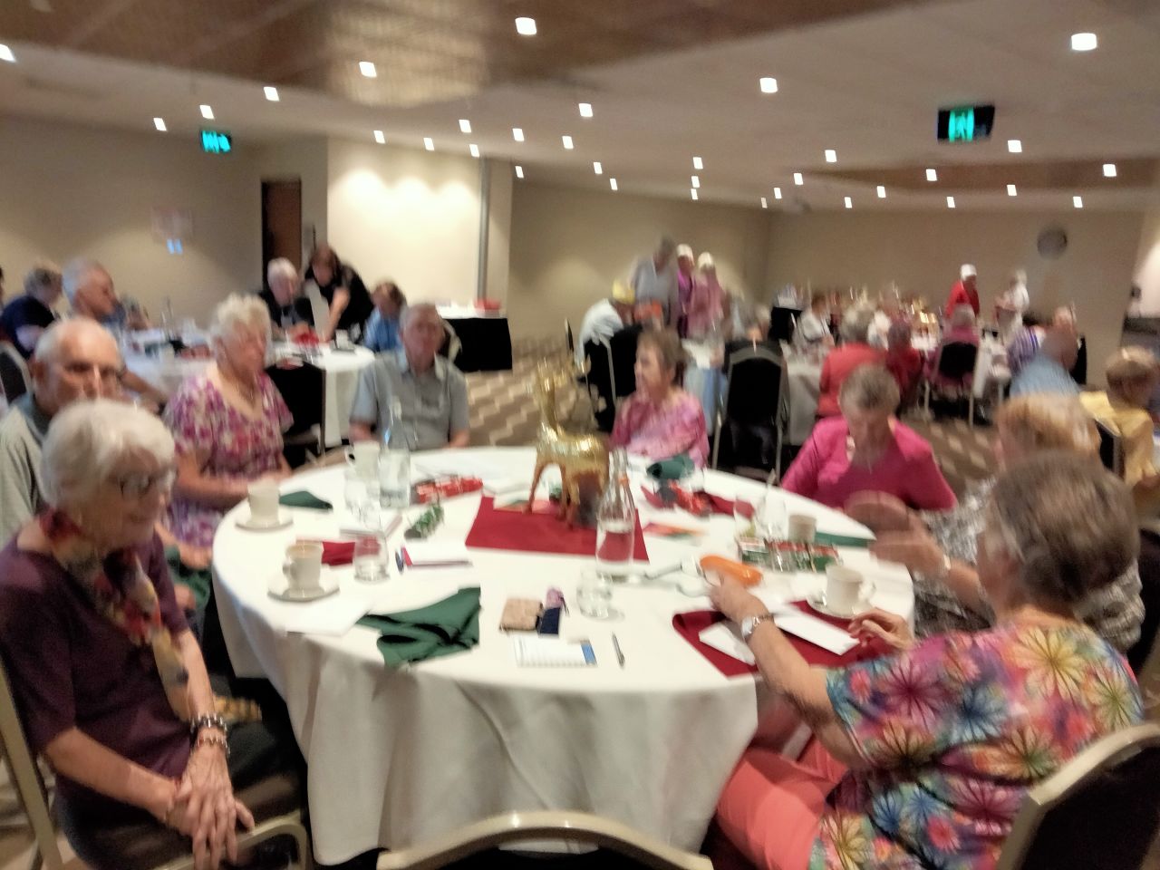 Christmas Lunch December 2021 at the Kedron Wavell Services Club. -