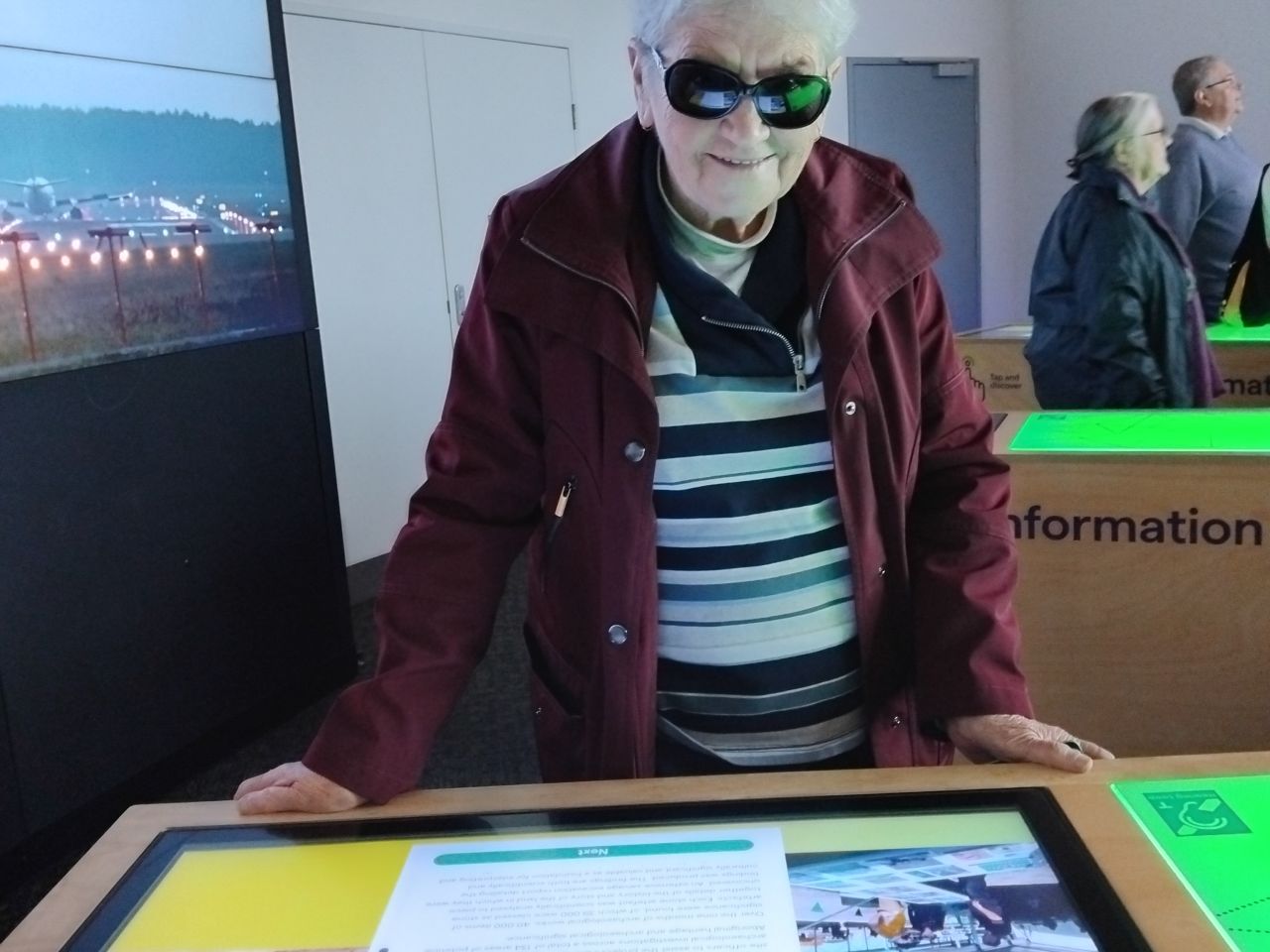 Joy Shepherd at WSI Expireience Centre