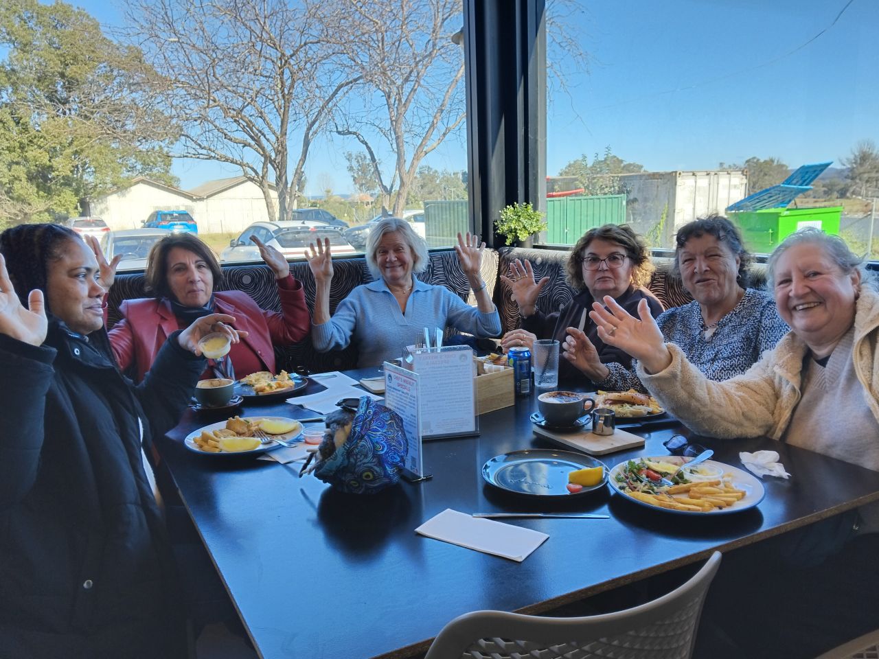 Lunch at Luddenham Village Cafe