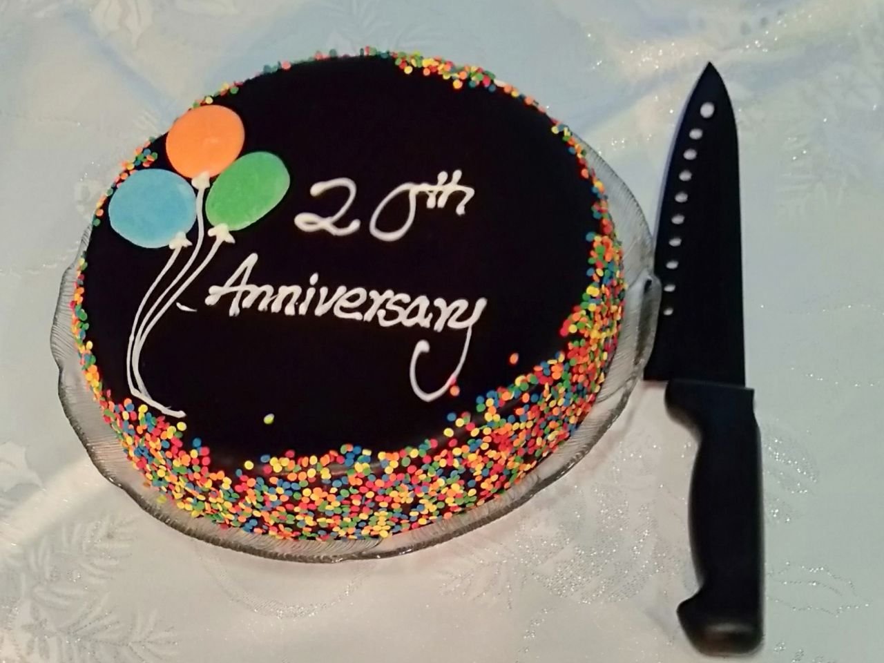 Branch's anniversary cake at our May 2021 meeting