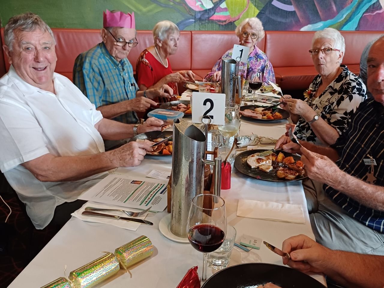 Christmas Lunch at The Brunswick 2024. 
Good food and good company.