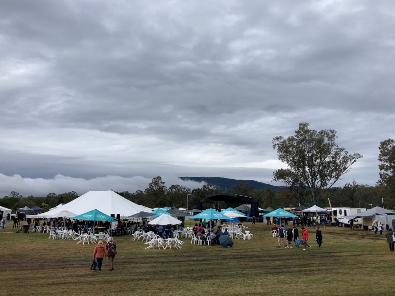 Members and guests visited the Winter Harvest Festival at Aratula during a Scenic Rim bus trip in July 2022
