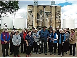 A Motley Crew, abroad in regional Victoria trying to purchase a Silo or two of wheat.
Read the story of this excursion in the July - August 2019 copy of  our Newsletter.