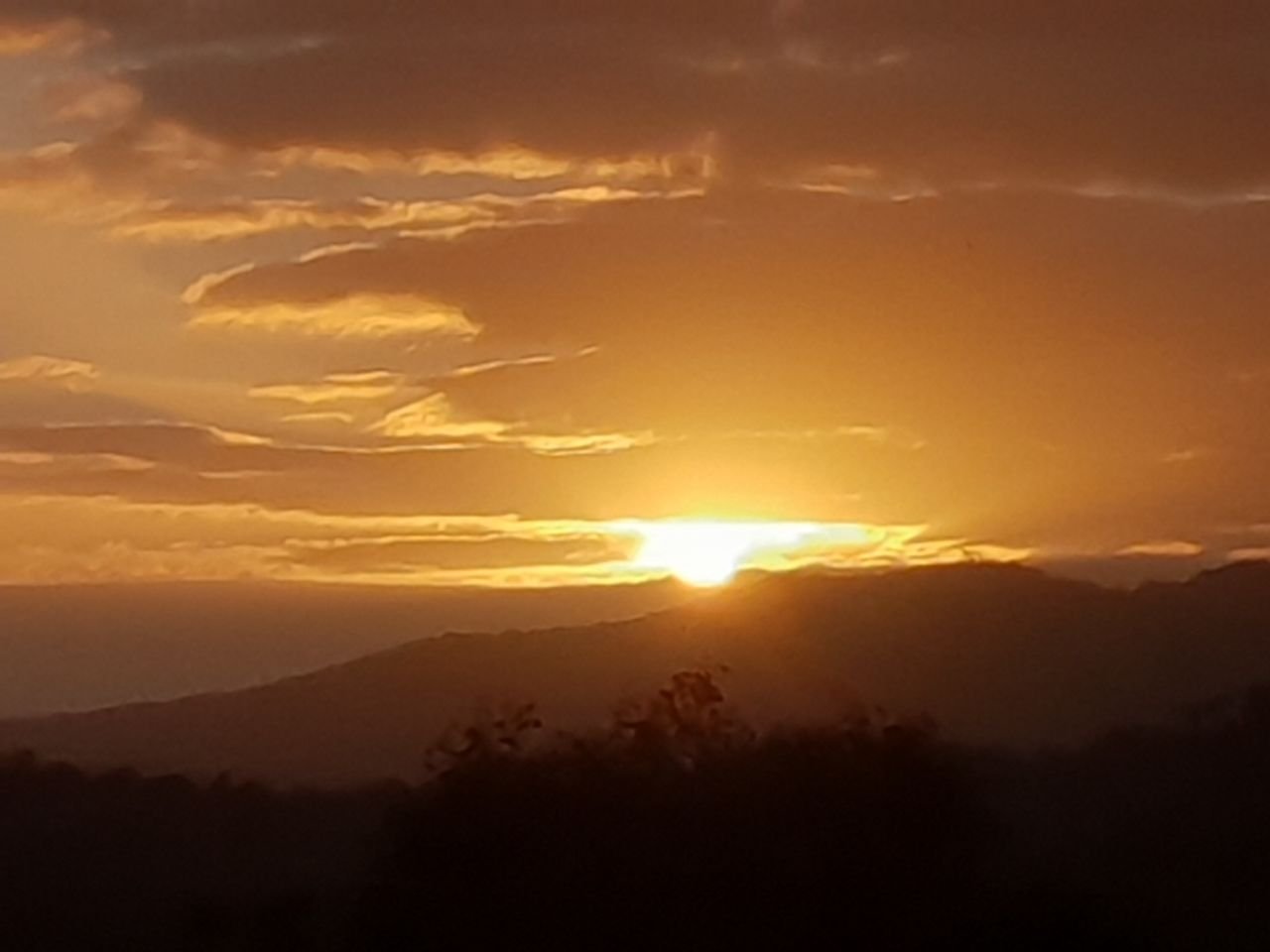 Sunrise over our 'Yarra Ranges' 
Branch area.