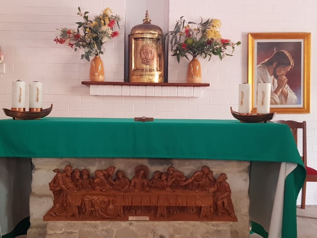 The Altar at the Holy Trinity Church on Rottnest Island