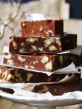 Creamy nut fudge