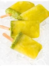 Summer ice blocks