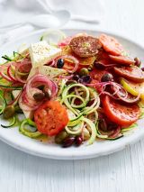 Zucchini Greek Salad