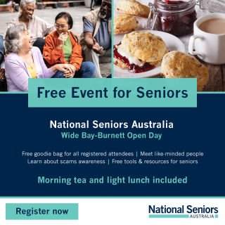 Seniors Open Day and Information Session Childers & Wide Bay-Burnett Region | 8 Oct 2025