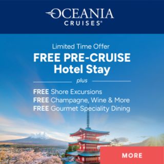 Oceania Cruises – Pre-Cruise Hotel Offer