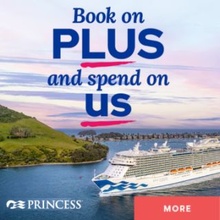 Princess Cruises – Book on Plus and Spend on Us Offer