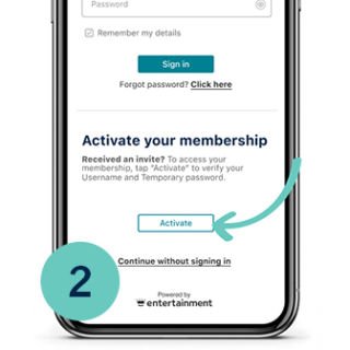 Activate your app membership