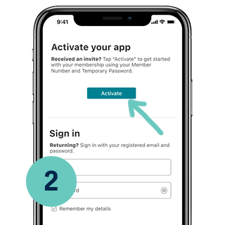 Activate your app