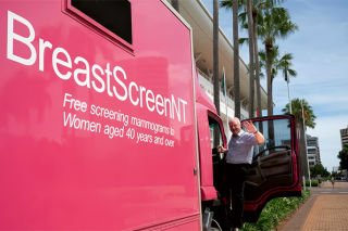 All aboard the boob bus!