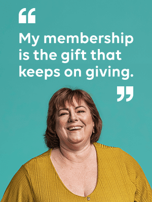 Your membership is the gift that keeps on giving!