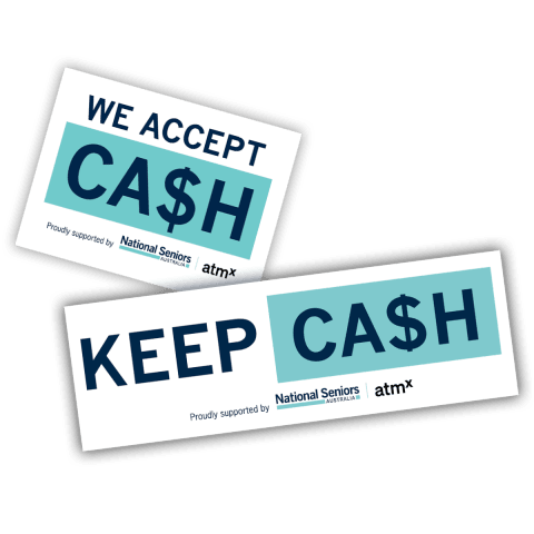 Order your FREE Keep Cash stickers