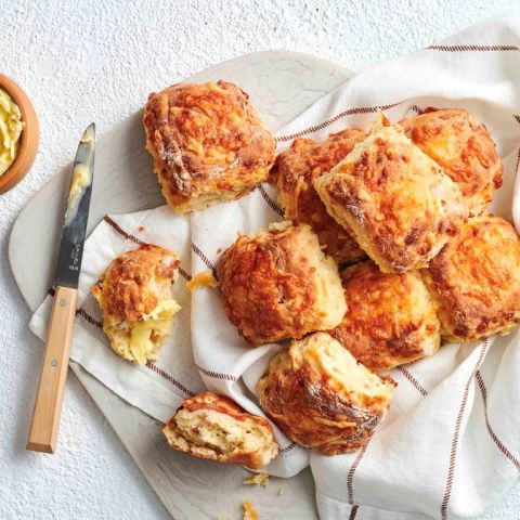 Cheese and bacon scones