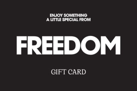 WIN a $250 Freedom eGift Card*