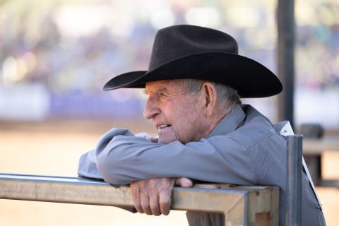 World’s oldest cowboy still riding high