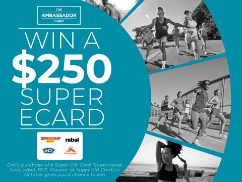 Win a $250 Super eCard