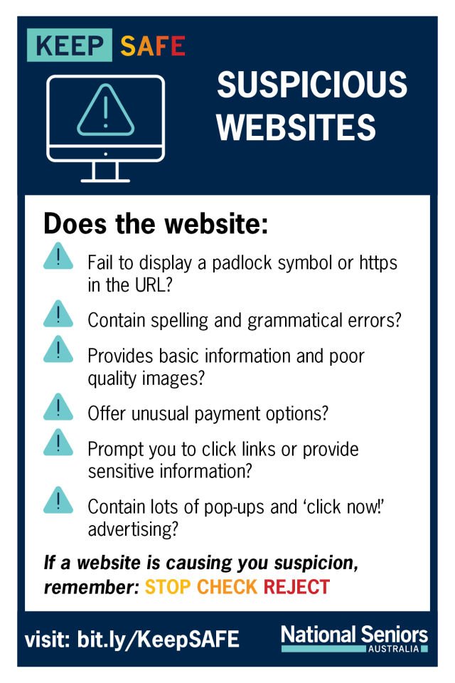 Suspicious Websites