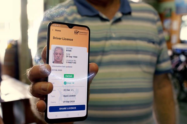 Uptake among Queensland seniors of digital licences 