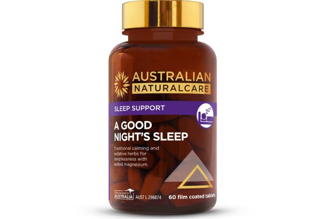 Enjoy a good night's sleep with Australian NaturalCare